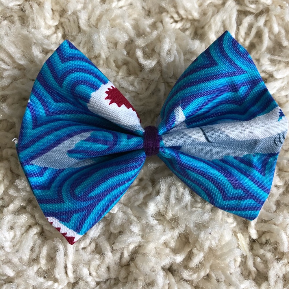 Nautical Handmade Hair Bows